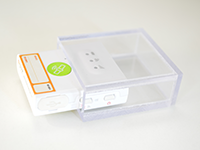 GPS専用靴のプラスチックケース
